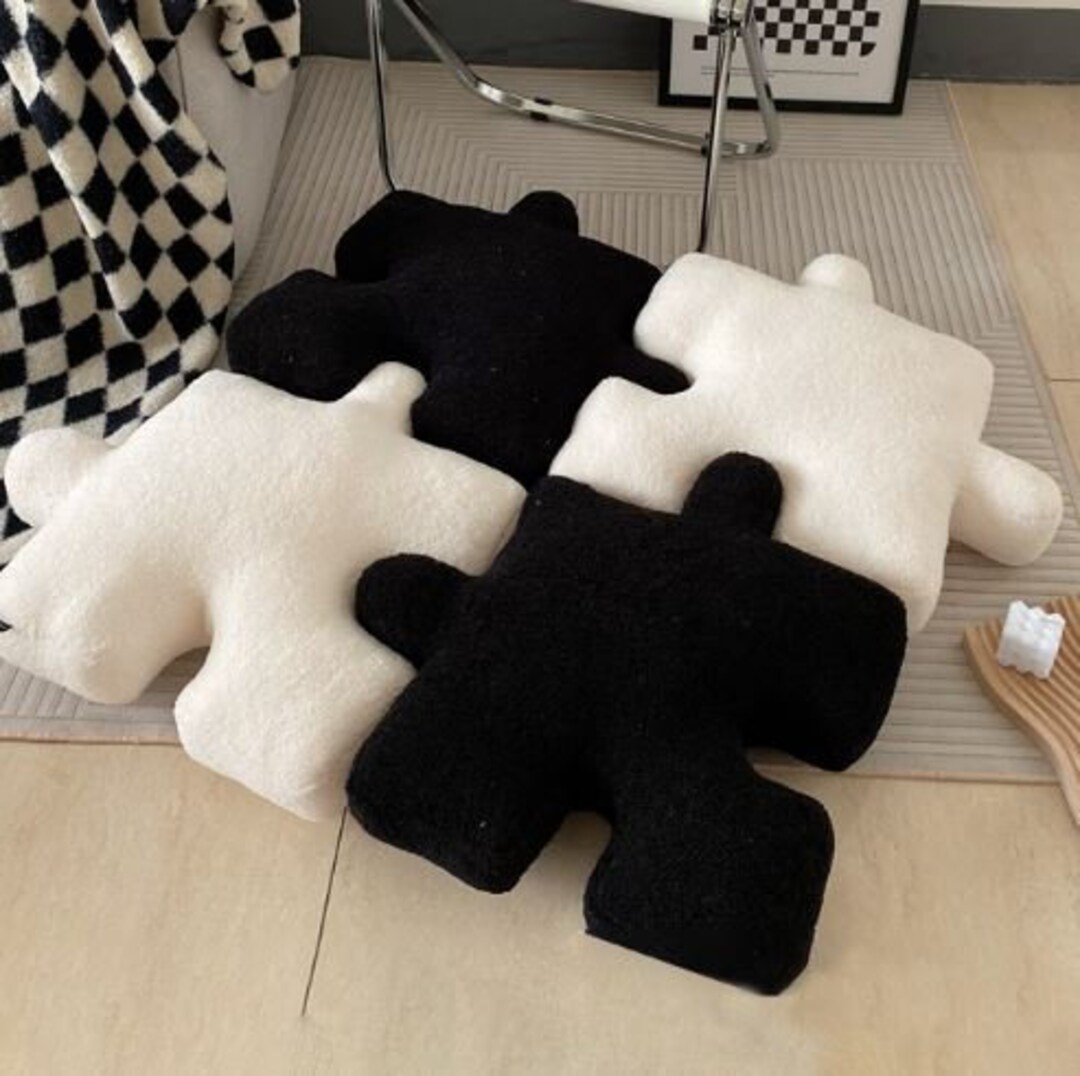 Jigsaw Puzzle Cushion and Pillow Etsy