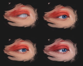 80 Eye and Iris Brush Set Procreate/Photoshop/Clip Studio Paint