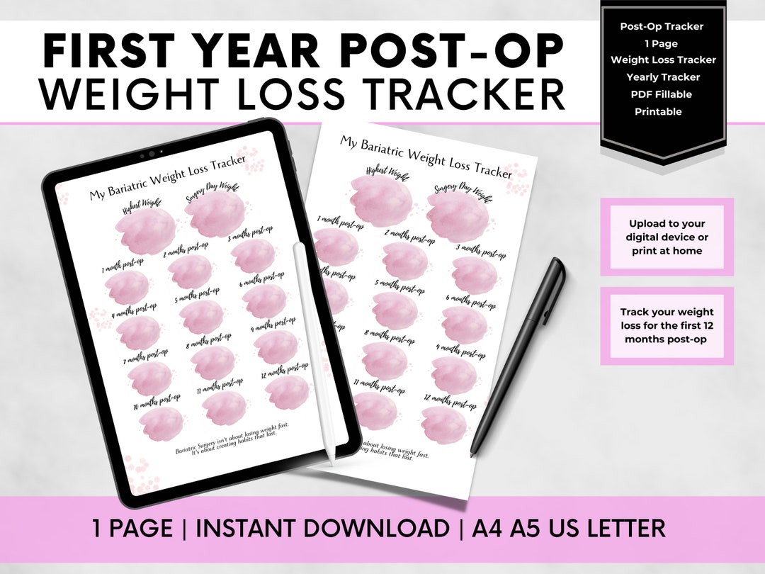 Bariatric Weight Loss Tracker, Gastric Sleeve Honeymoon Stage Weight ...