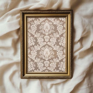 Warm Vintage Textile Wall Art | Antique French Tapestry Print | PRINTABLE | No. 50