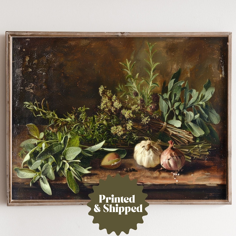 Vintage Kitchen Art - Etsy