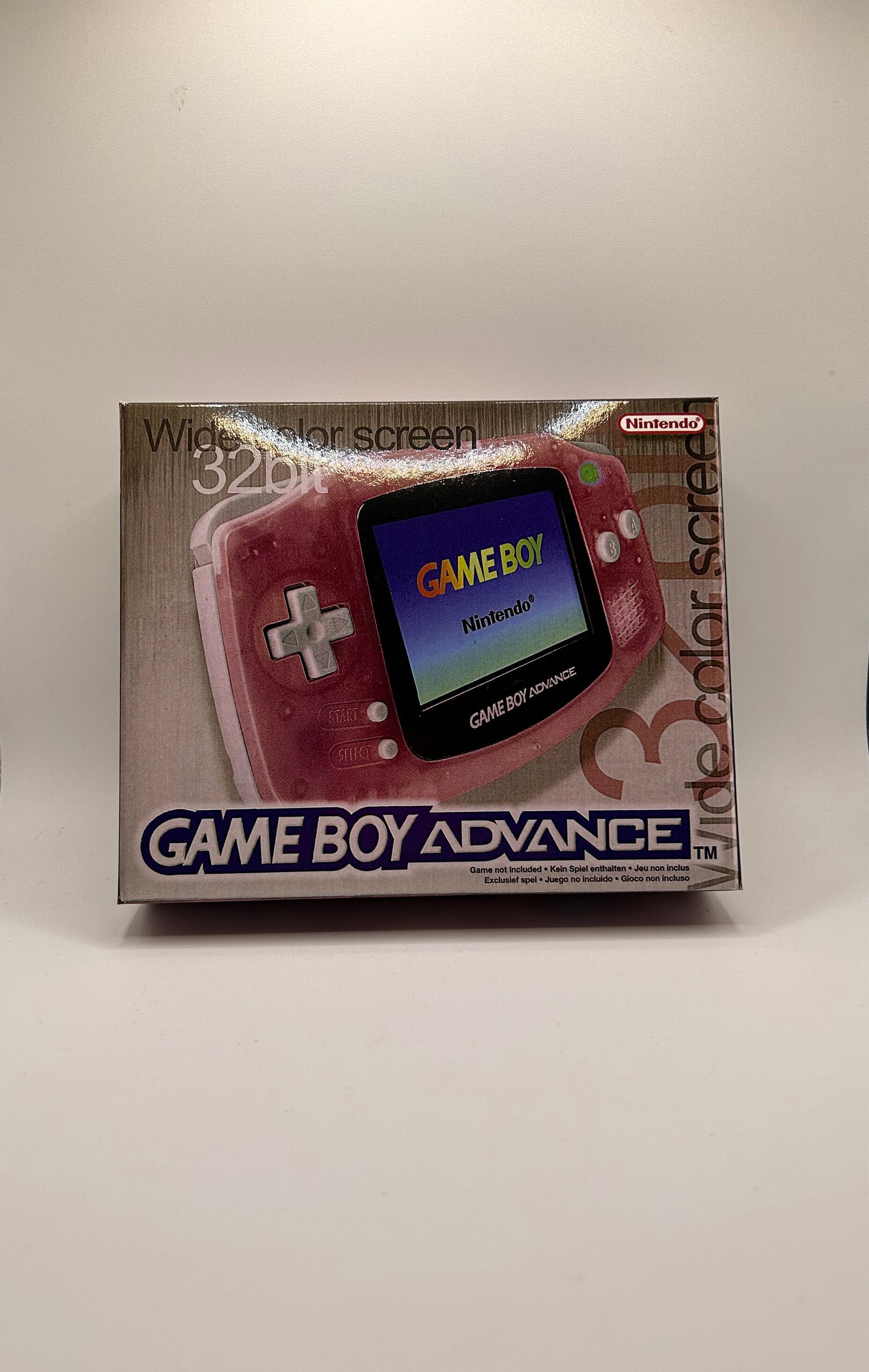 Console de jeu Game Boy Color NINTENDO rose fuchsia boite complète