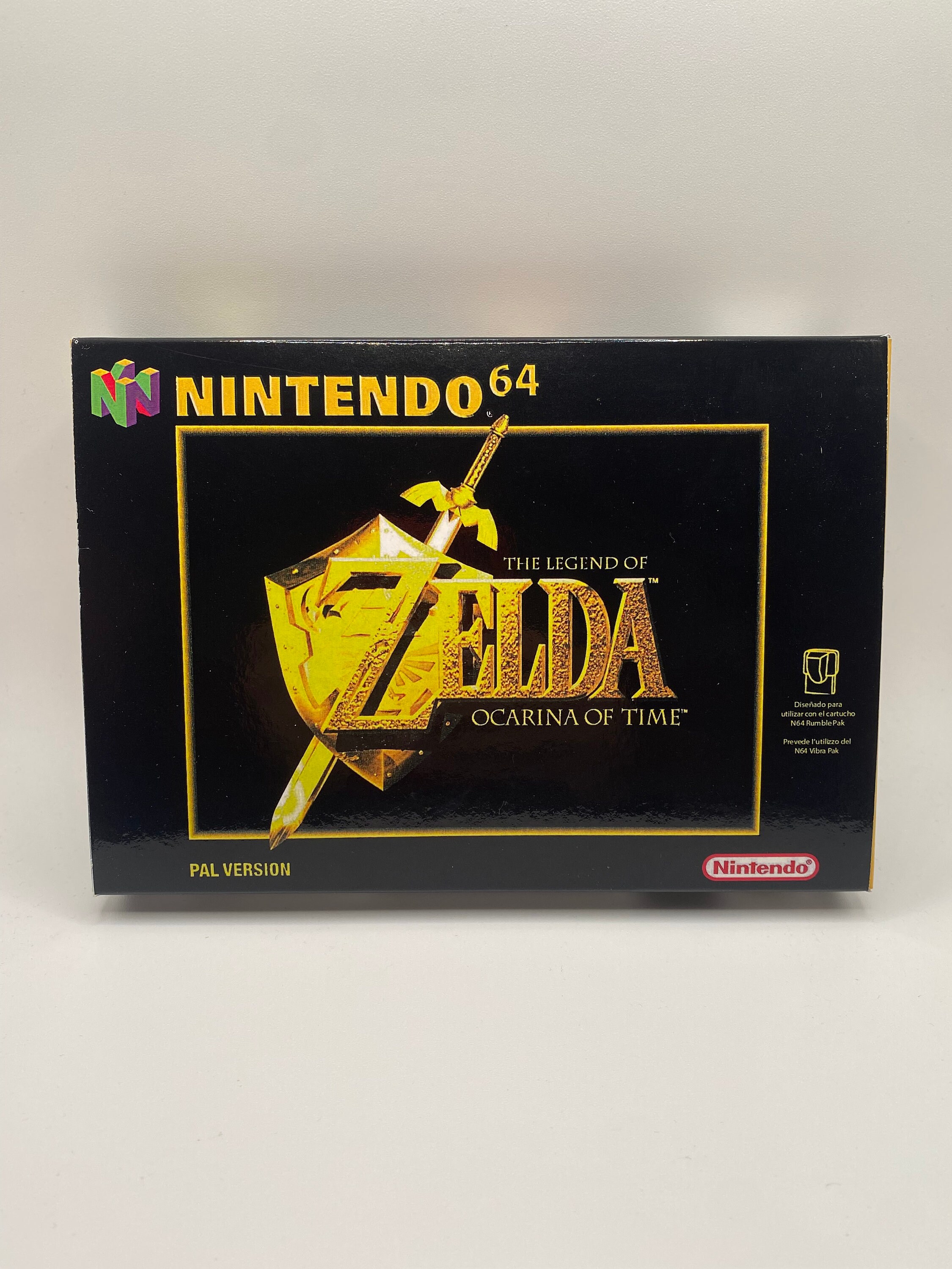 Zelda Ocarina Of Time Nintendo 64 N64 PAL 