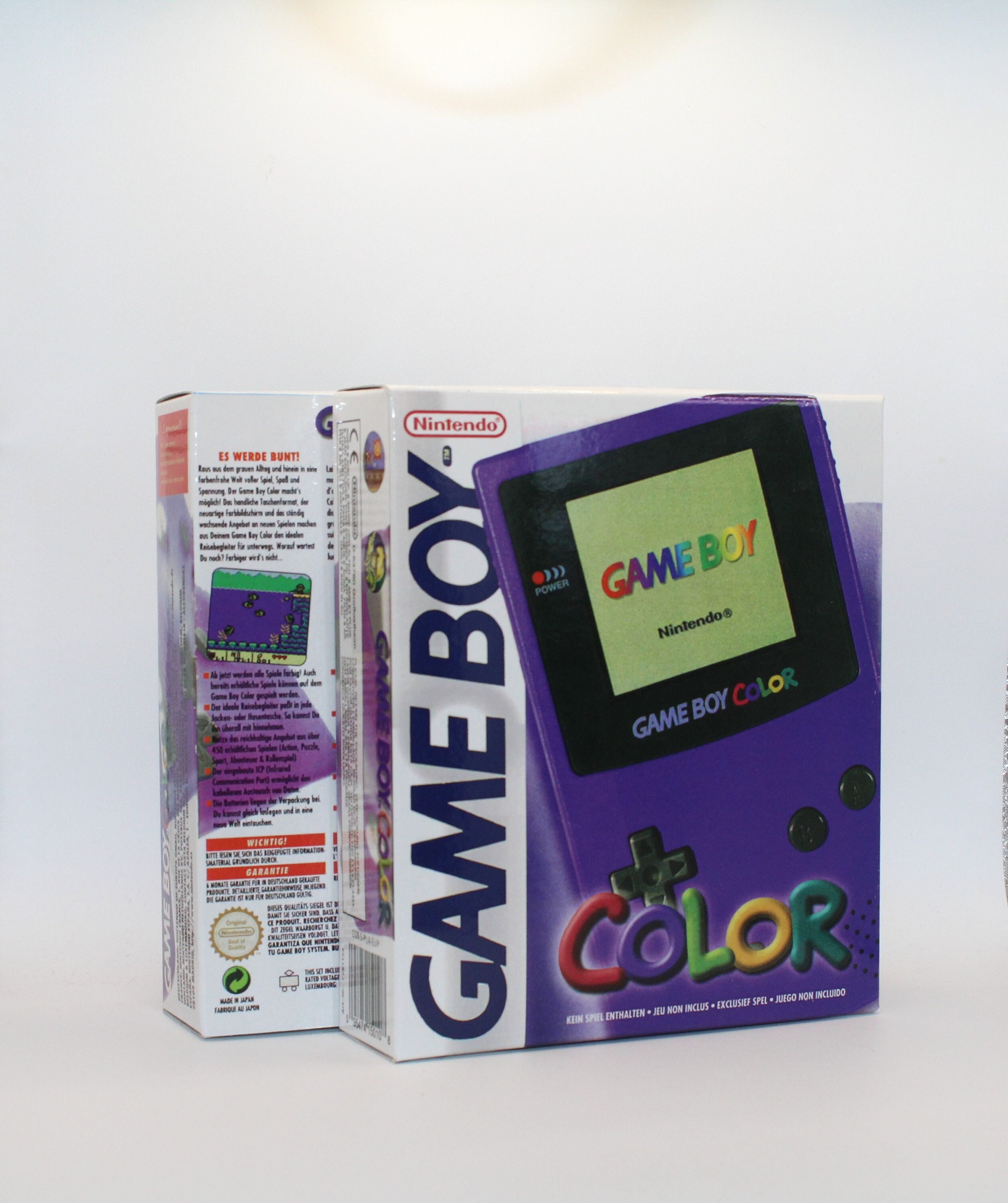 Game Boy Color Replacement Box Purple Reprobox Game Boy - Etsy