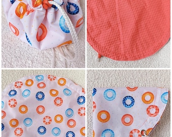 Sac/tapis piscine pieds au sec