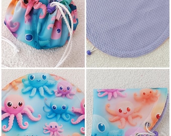 Sac/tapis piscine pieds au sec