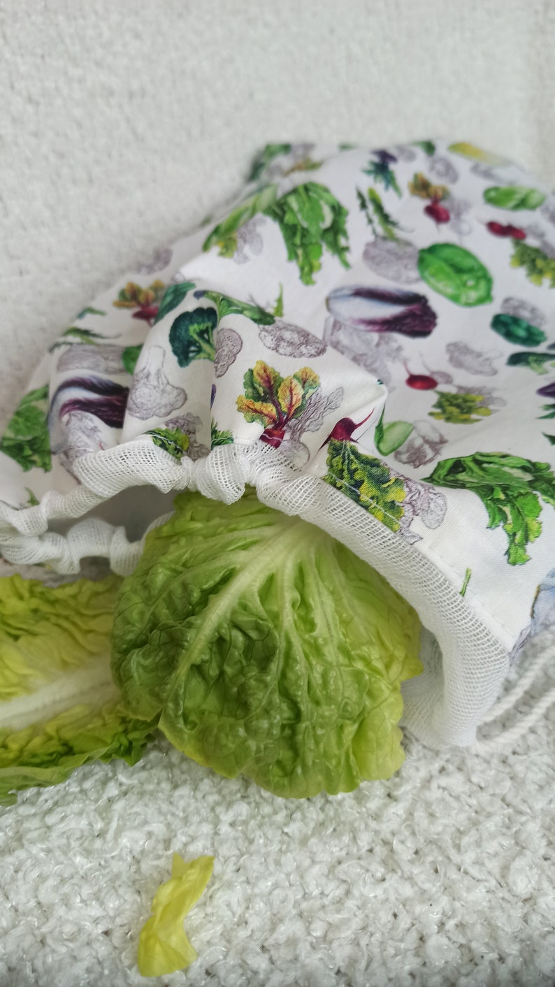 Sac à salade potager