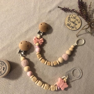 Pacifier chain with name