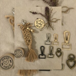 Keychain Macramé Style