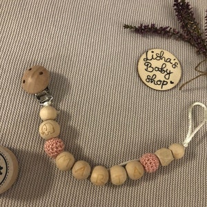 Pacifier necklace handmade