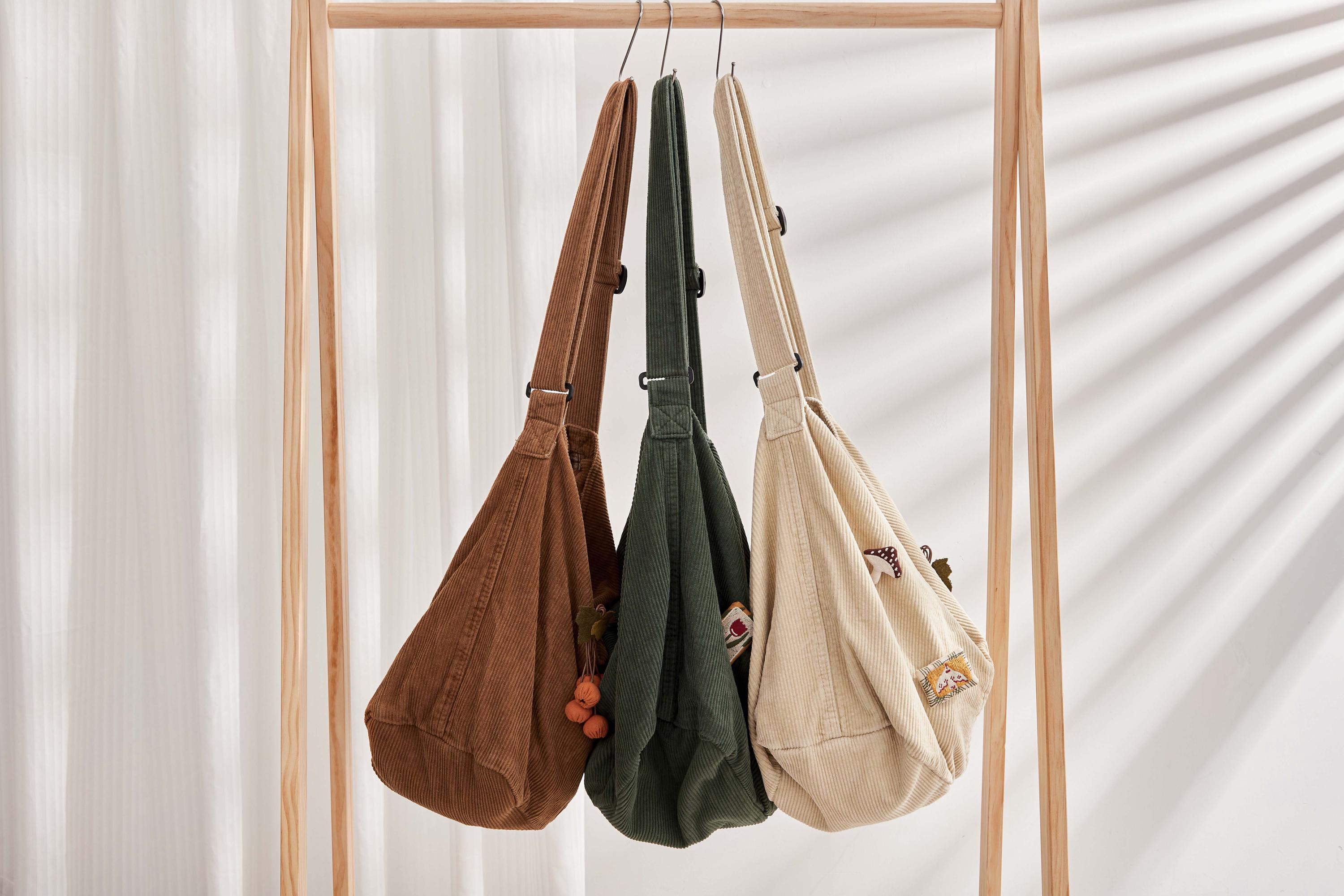 ★EMS★ CORDUROY DAILY LONG HOBO BAGPINK No Boundaries Corduroy Hobo Bag, Women's - Walmart.com