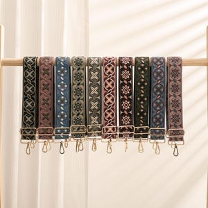 Patterned Bag Straps, Retro Shoulder Strap, Different Patterns ...