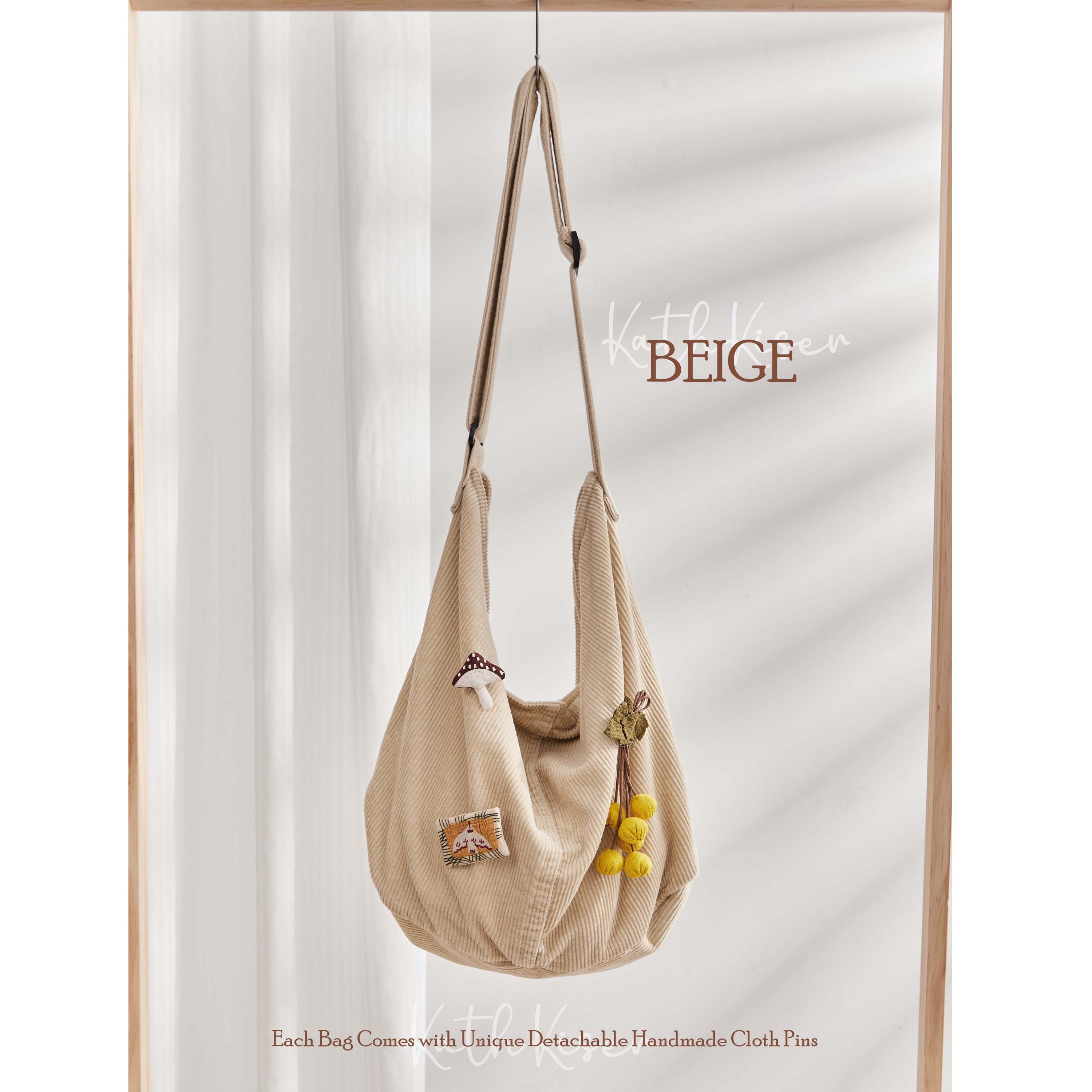 Corduroy Bag Crossbody Bag Casual Hobo Bag Shopping Bag