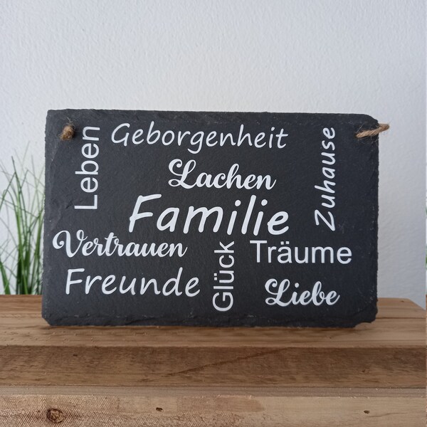 Türschild familie Etsy.de