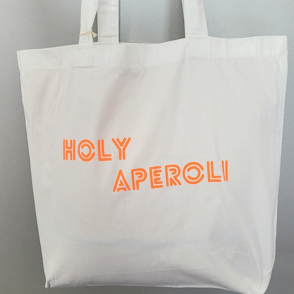 Shopper " Holy Aperoli"/ Baumwollbeutel / Totebag