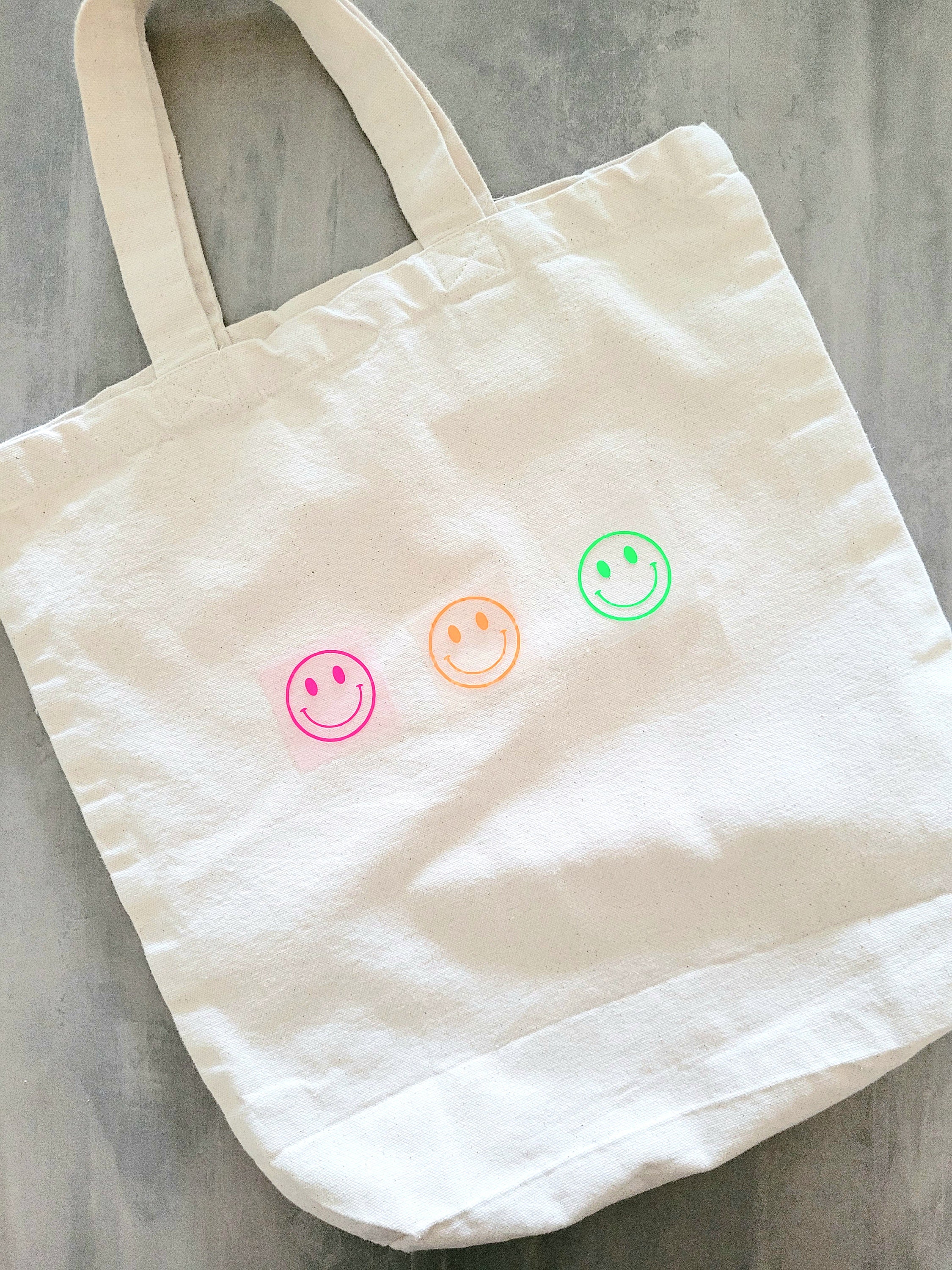 Smiley Aufbügler 3er Set / Patch / Plot / Bügelbild zum selbst ...