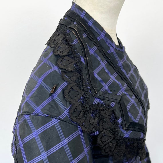 Antique Victorian Dress 1860s crinoline - image 8