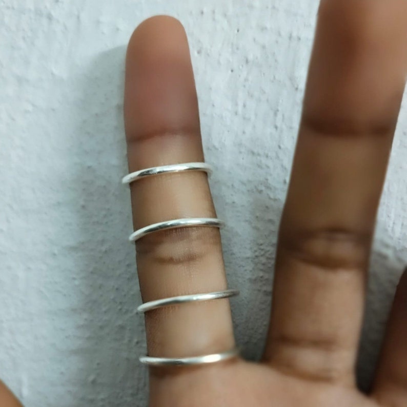 Trigger Finger Rings 18k Gold Fill Geometric Ring Arthritis Etsy