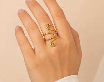 Trigger Finger Ring, Arthritis Ring, EDS Finger Splint Ring, Mallet Finger Ring, Adjustable Ring, Personalized Gift, Handmade Ring