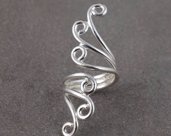 Triggervingerringen, 925 sterling zilver.