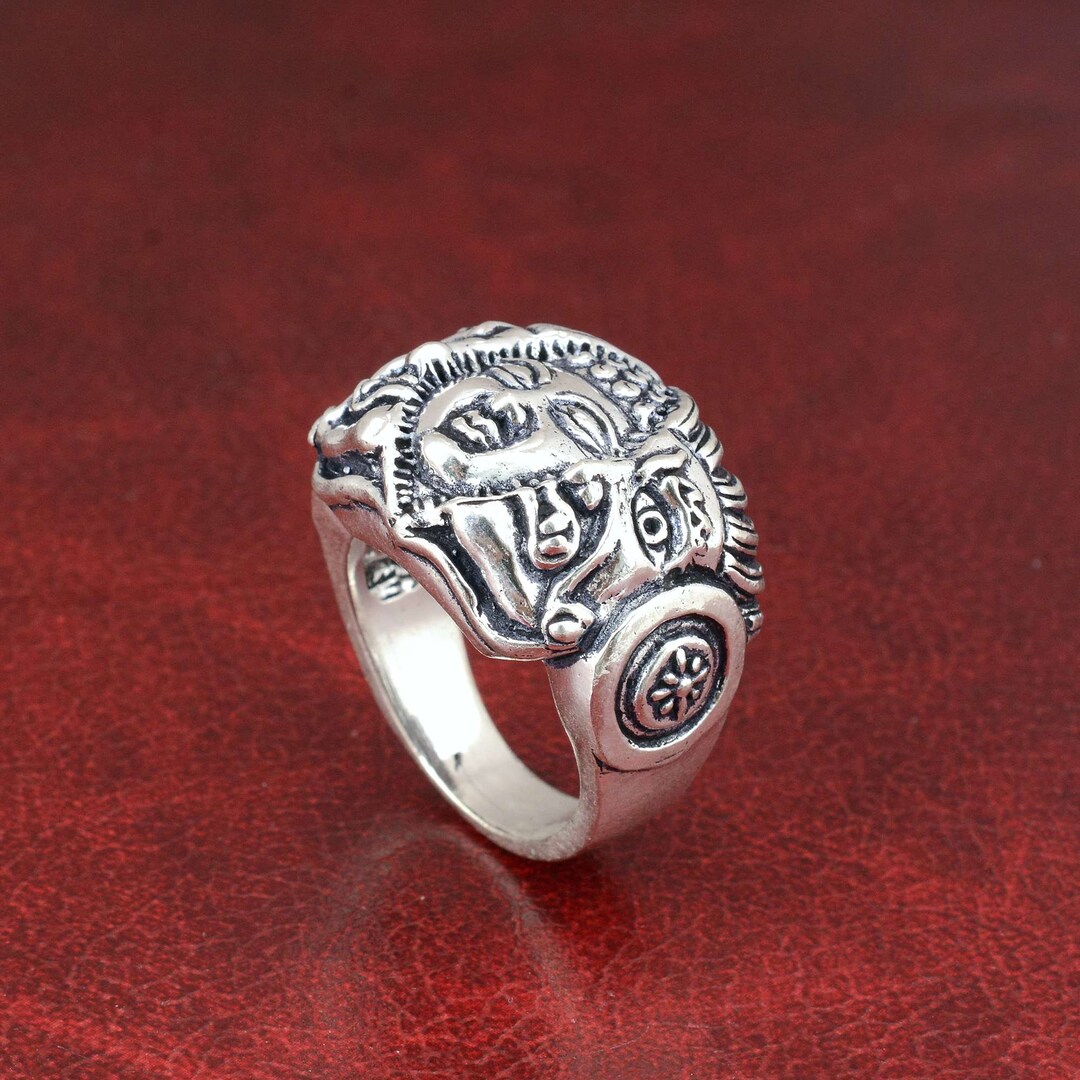 Handmade Buddha Ring Buddha Demon Sacred Symbol Unleash Your Inner ...