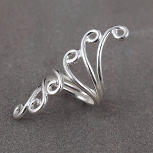 Triggervingerringen, 925 sterling zilver. afbeelding 3