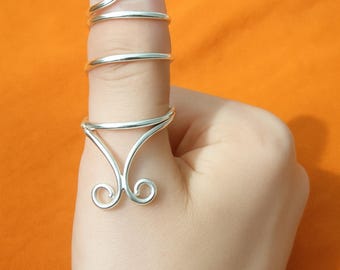 Arthritis Brass Ring, Splint Knuckle Ring, Arthritis Finger Ring, Thumb Ring, Adjustable Ring, Rings For Women, Wire Ring, mothers day gifts