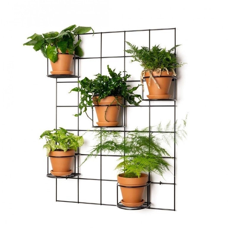 Gitter blumentopf - Etsy.de