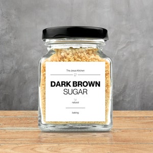 Sjabloon bewerkbare voorraadkastlabels, minimalistische voorraadkastlabels, afdrukbare keukenlabels, aangepaste kruidenpotlabels, labelsjabloon pot, PLT-06