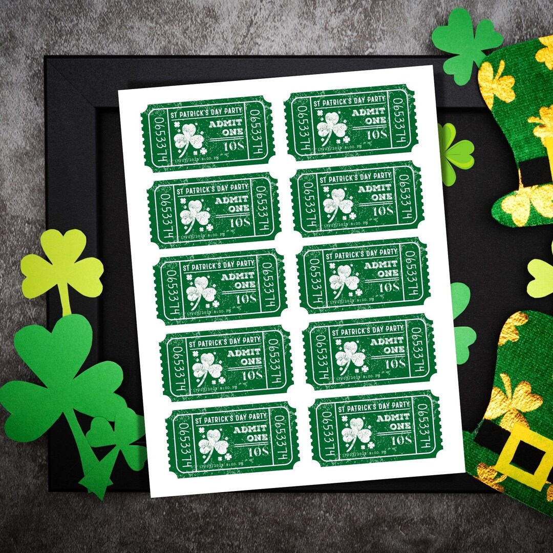 Editable Lucky in Love Coupon Book Printable St. Patricks Day Etsy