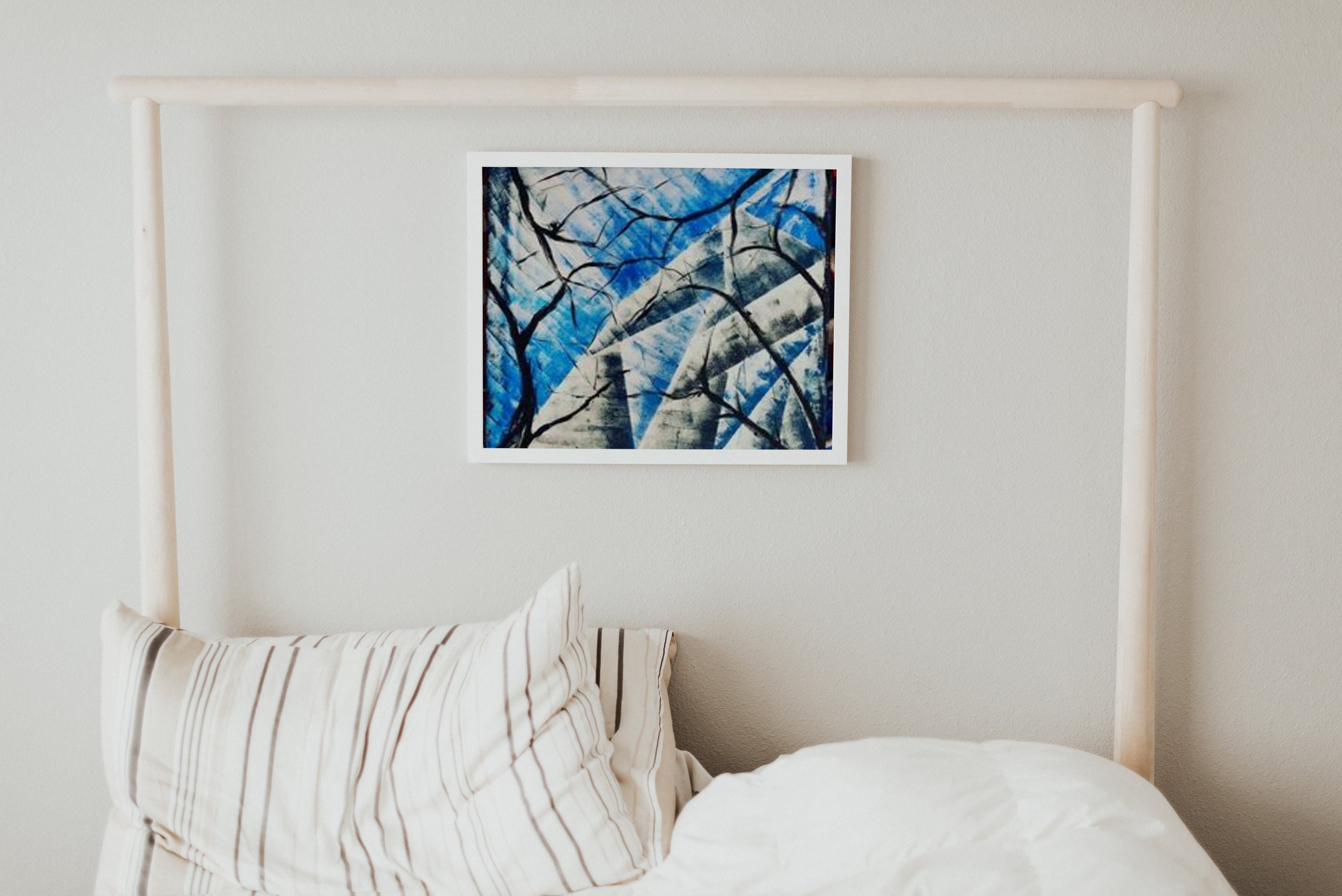 Peinture Toile, Décoration Mural, A La Main