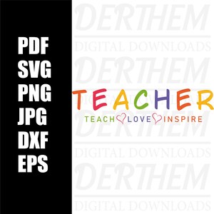 Leraar svg, Leraar Shirt svg, Terug naar School svg, Leraar Leven svg, Leraar Citaten svg, Leraar svg voor Cricut, INSTANT DOWNLOAD