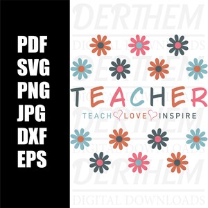 Leraar svg, Leraar Shirt svg, Terug naar School svg, Leraar Leven svg, Leraar Citaten svg, Leraar svg voor Cricut, INSTANT DOWNLOAD