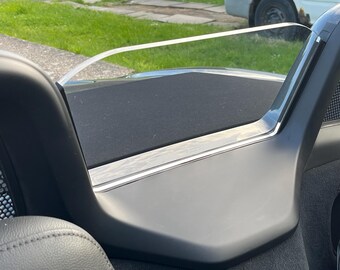 ポルシェ ボクスター 981/718/982用透明ウィンドディフレクター - Etsy