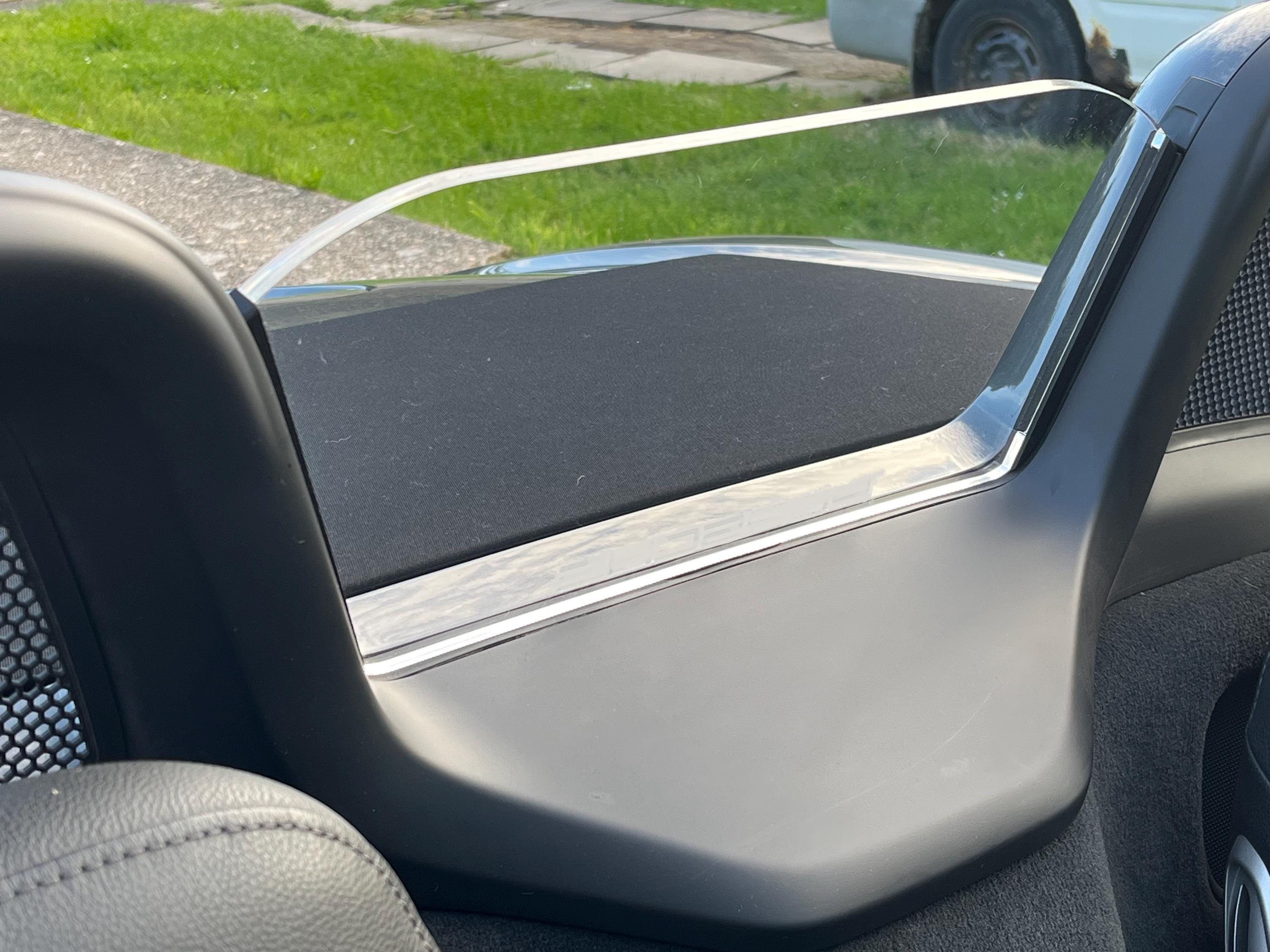 ポルシェ ボクスター 981/718/982用透明ウィンドディフレクター - Etsy