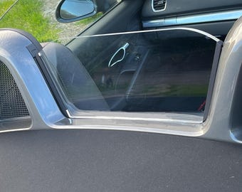 Transparent wind deflector for Porsche Boxster 981 / 718 / 982