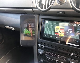 Phone holder suitable for PORSCHE 987 / 997 / Boxster / Cayman / 911