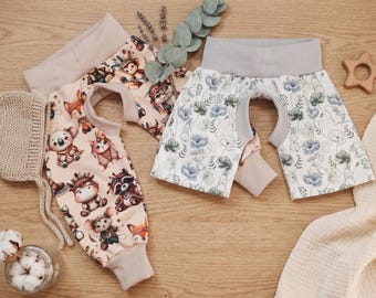 Pantalon de cowboy / Pantalon d'élimination / Short d'élimination / Sans couche / Pantalon sans couche / Pantalon de cowboy