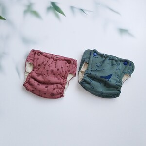 Elimination diaper / wool silk / diaper-free / cloth diapers / overpants / wool diaper