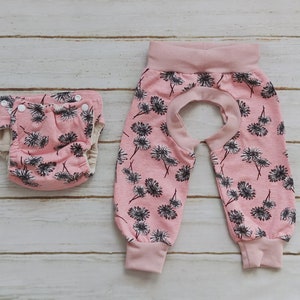 weaning set / weaning diaper / diaper-free / wool overpants / wool diaper