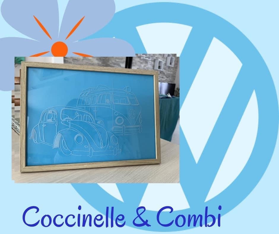 Gravure Coccinelle et Combi