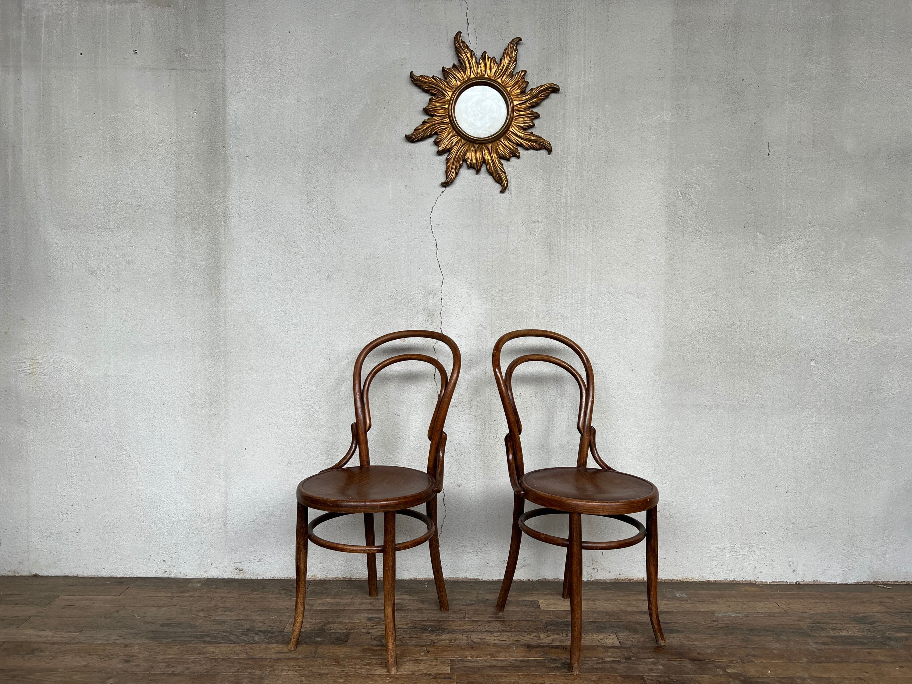 Paire De Chaises bistrot