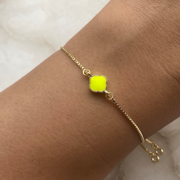 Yellow Bracelet - Etsy