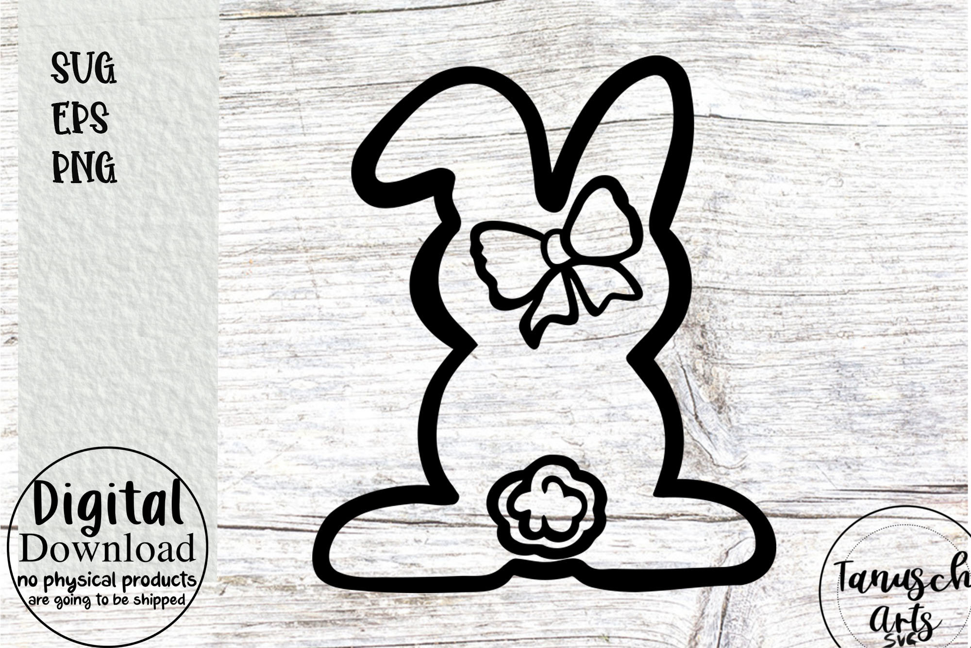 Easter Bunny SVG Bundle Carrots and Feet Cut File for Cricut Silhouette ...