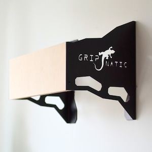 Wall-Mounted Hangboard Holder/Stand - Edgeline METAL Console, Holds up to 120kg for Safe and Versatile Training Installation Anywhere