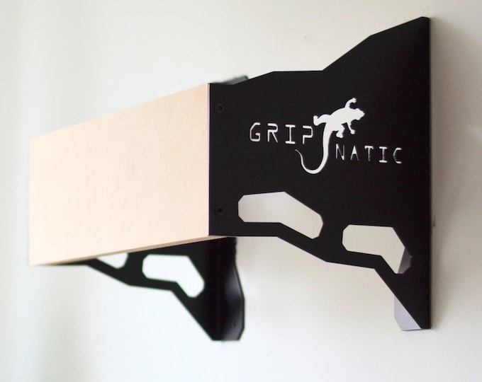 Wall-Mounted Hangboard Holder/Stand - Edgeline METAL Console, Holds up to 120kg for Safe and Versatile Training Installation Anywhere