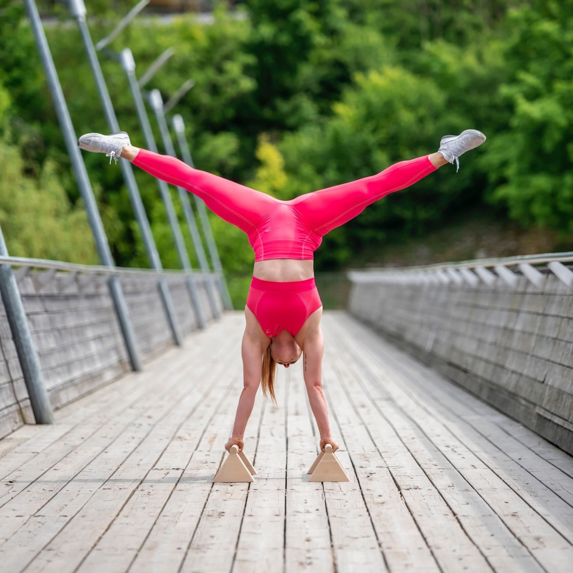 L sit to handstand parallettes sale