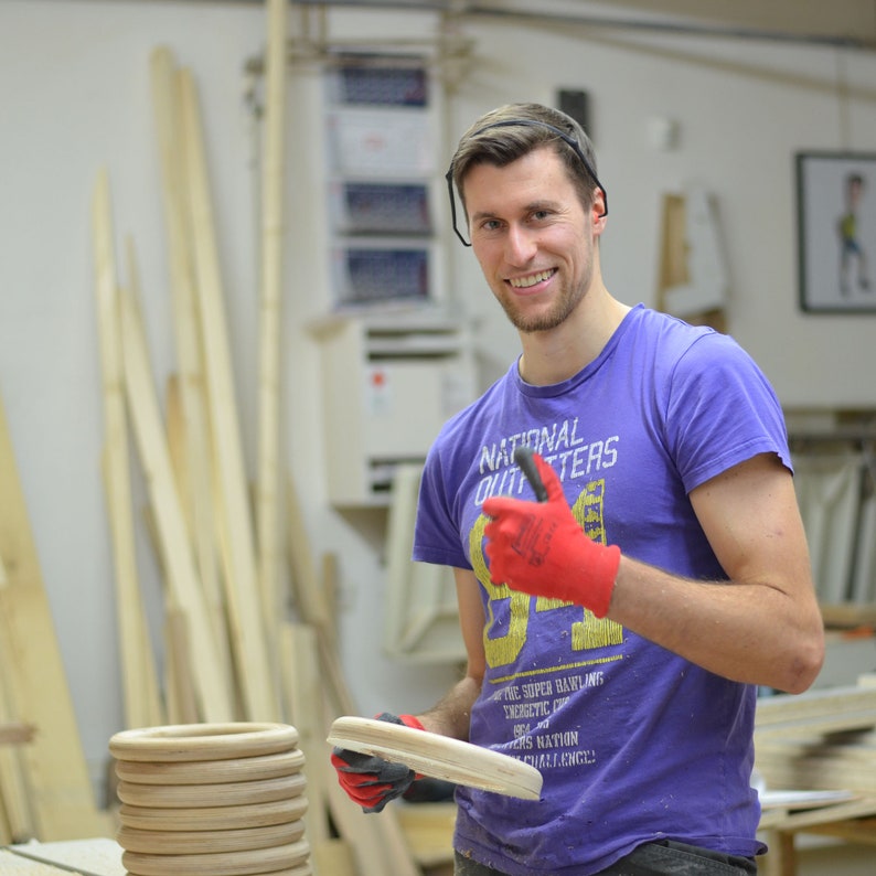 Production with a smile.