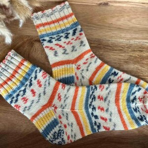 Wool Socks/Women&#39;s/Handmade Socks/ Hand Knitted Socks