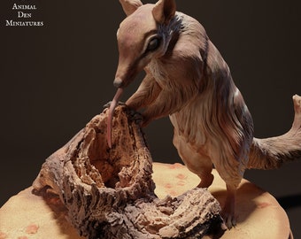 Numbat numbat different variants - Design by Animal Den Miniatures